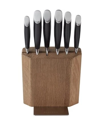 Scanpan Knivblok, 7 dele sæt - Retro