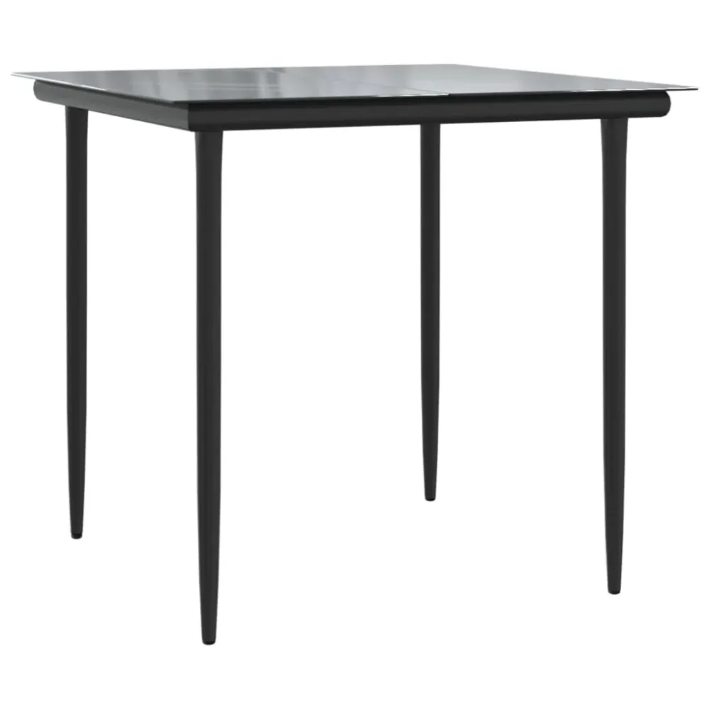 Spisebordssæt Til Haven 9 Dele Med Hynder Polyrattan Khaki 2