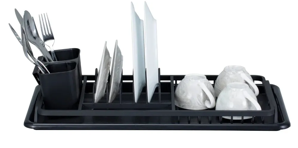 Conzept Kitchen - Opvaskestativ aluminimum 23x9x48 cm