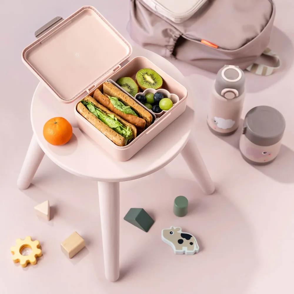 DonebyDeer Powder Madkasse Med Opdeler Mini Farm