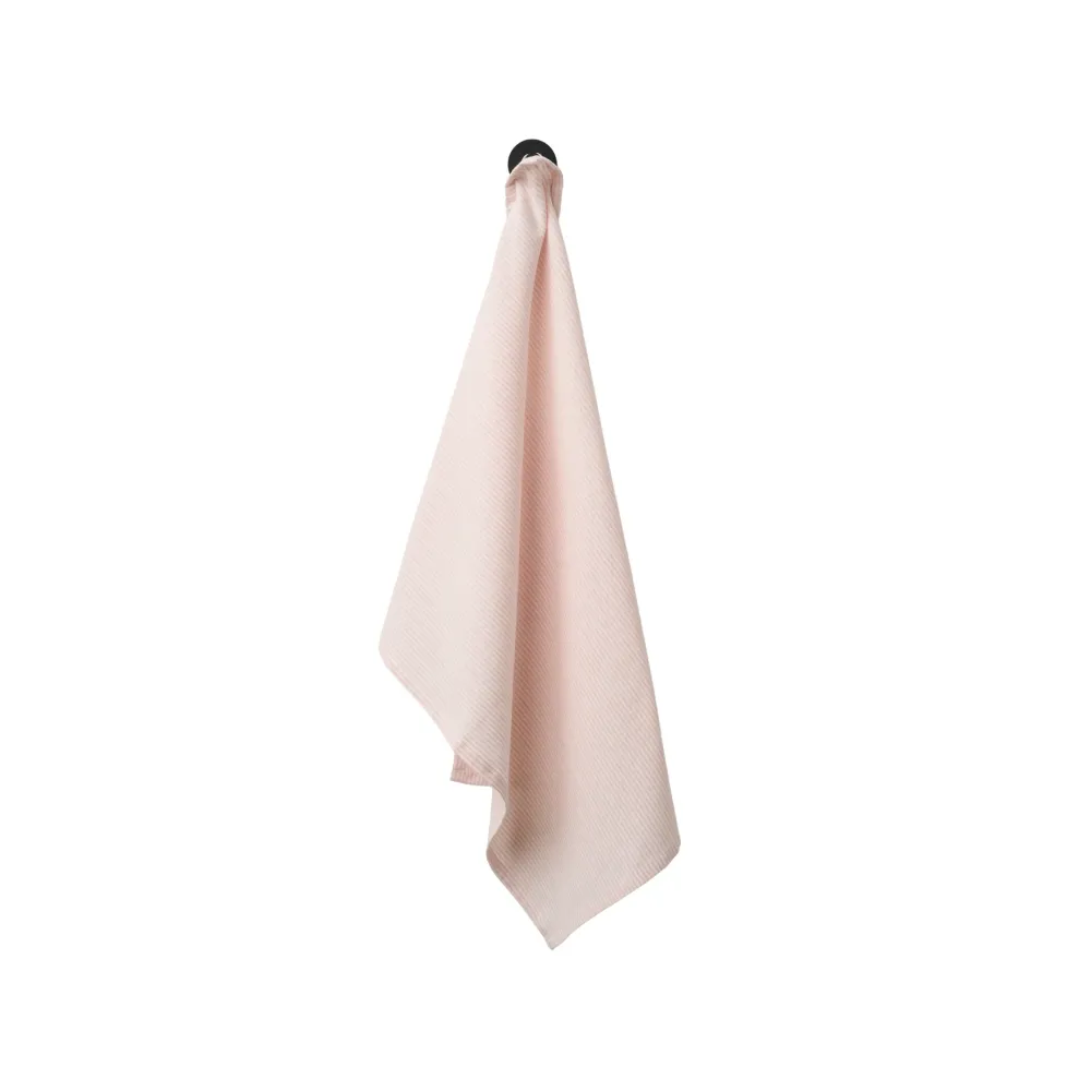 Travel stripe viskestykke Morning Routine Taupe