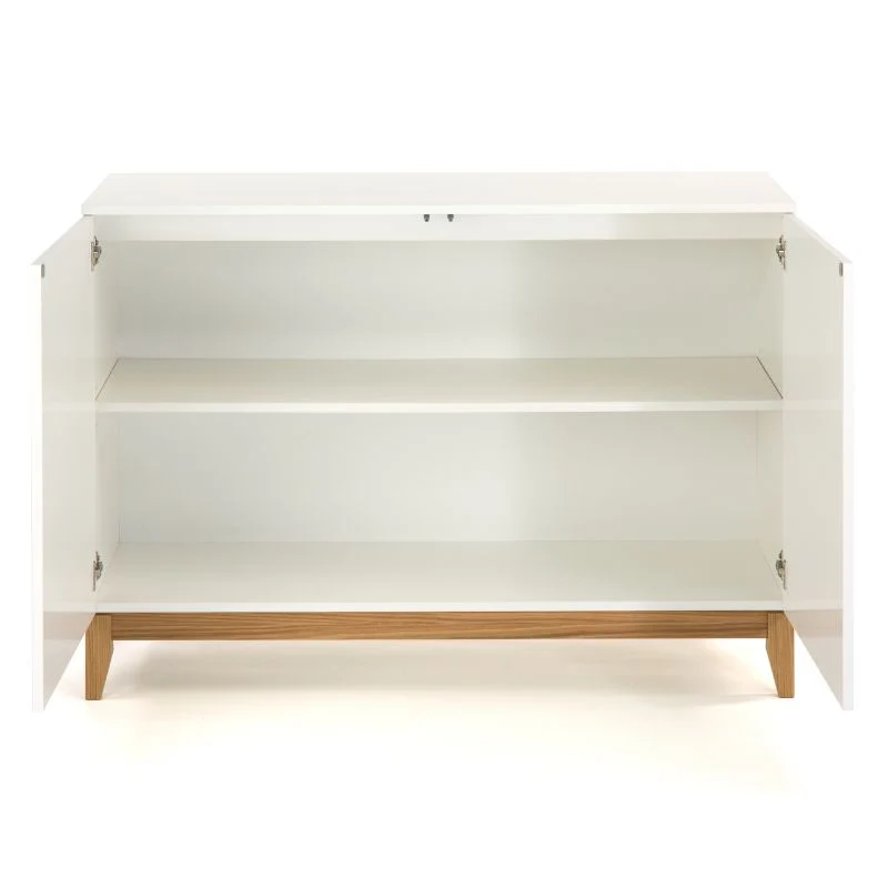 Woodman Blanco -style og minimalistisk skænk