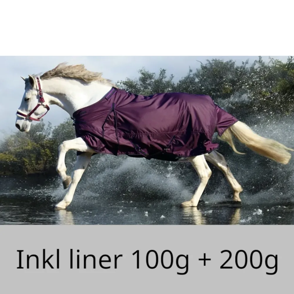 RD EquiComfort V Turnout dækken inklusiv liner 100g + 200g 105