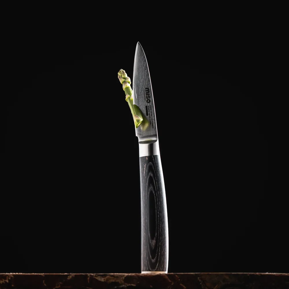 Miso Cookware - Damascus Master Urtekniv 9 cm / 3.5"