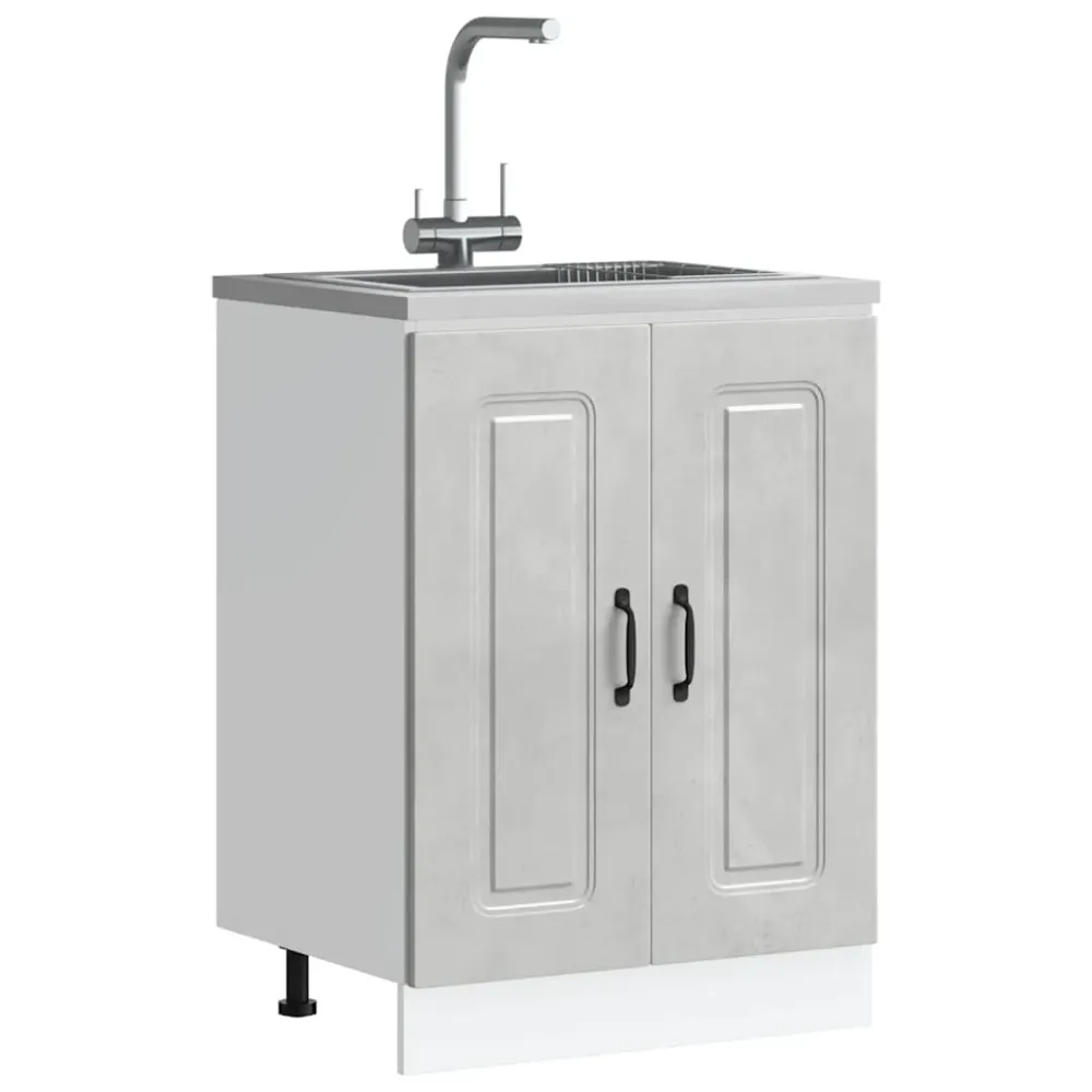 Underskab Til Vask Kalmar 60X46X81,5 Cm Beton Grå