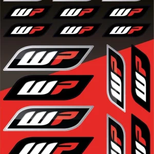 WP klistermærkeark "Logo"