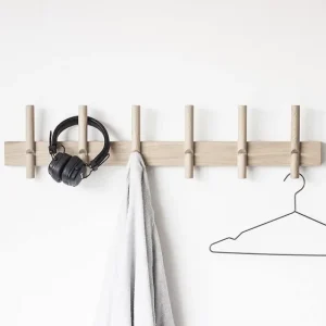 Roon & Rahn - Reces - Knagerække 78 cm - Lys eg