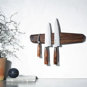 Knivmagnet, 40 CM - valnøddetræ