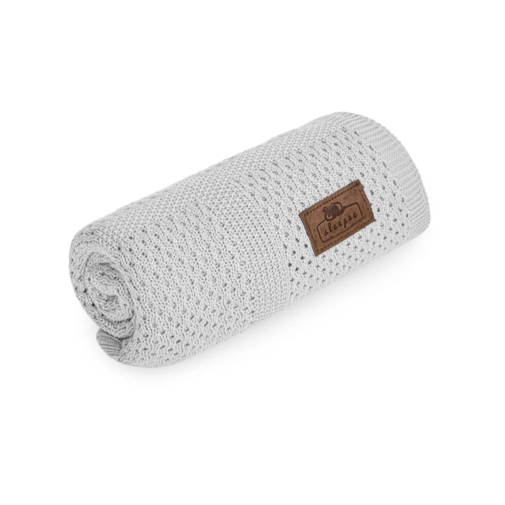 Sleepee bambustæppe Ultra Soft Smoky Grey