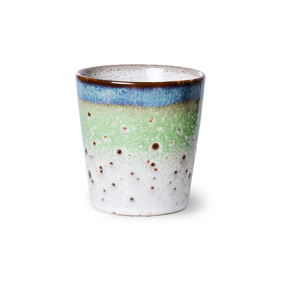 70's ceramics kaffekrus - Comet