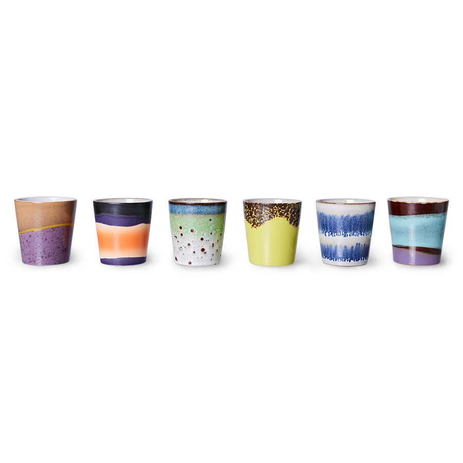 70's ceramics kaffekrus - Comet