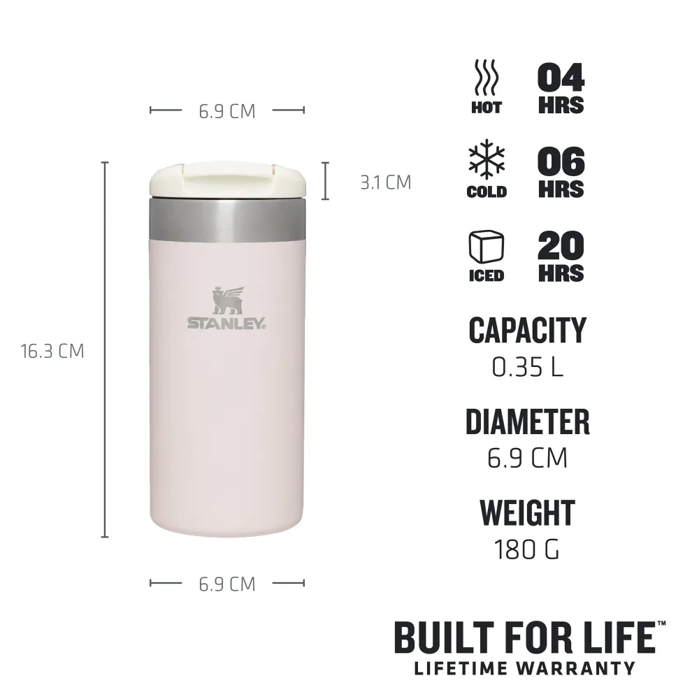AeroLight Transit termokop, Rose Quartz - 0,35 L