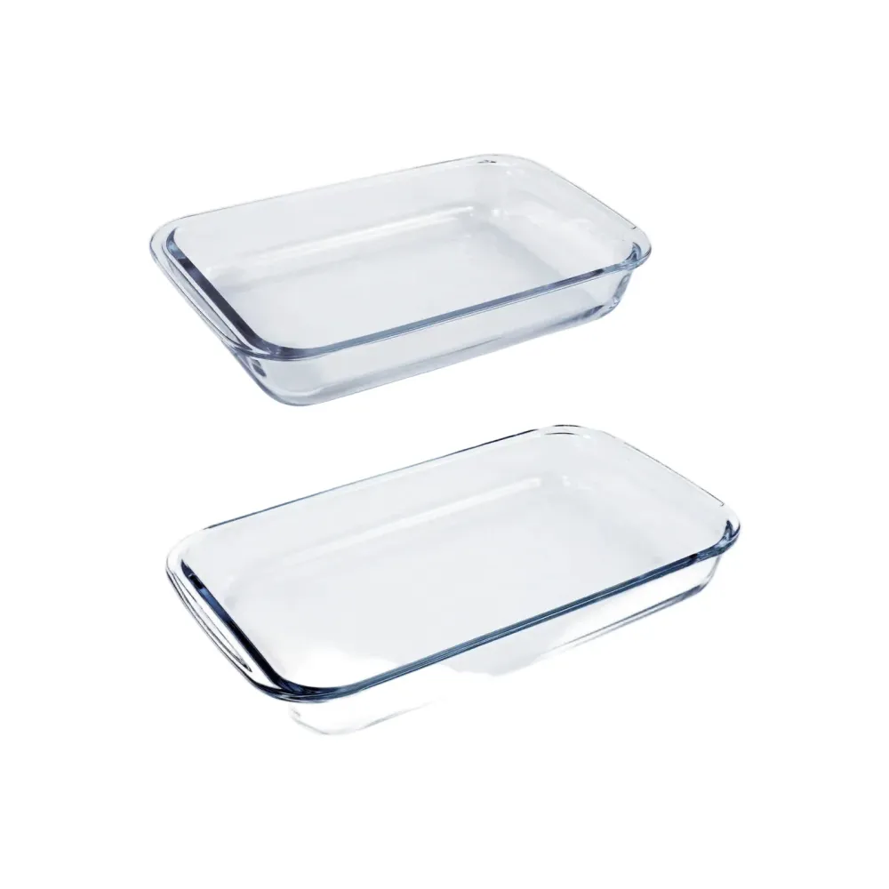 Aida - Aroma ovnfast glas sæt 2 dele 25,8x15,2+34,5x20,5