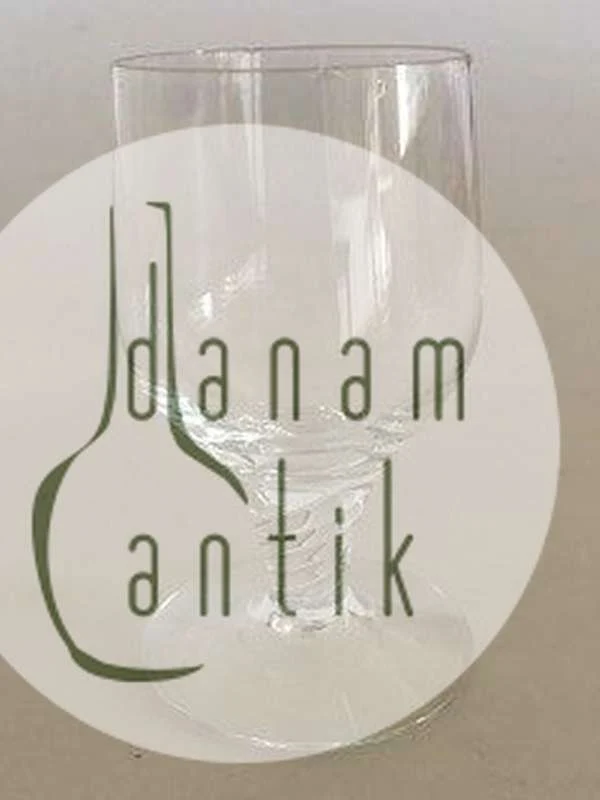 "Amager / Twist" Portvinsglas fra Kastrup Glasværk / Holmegaard