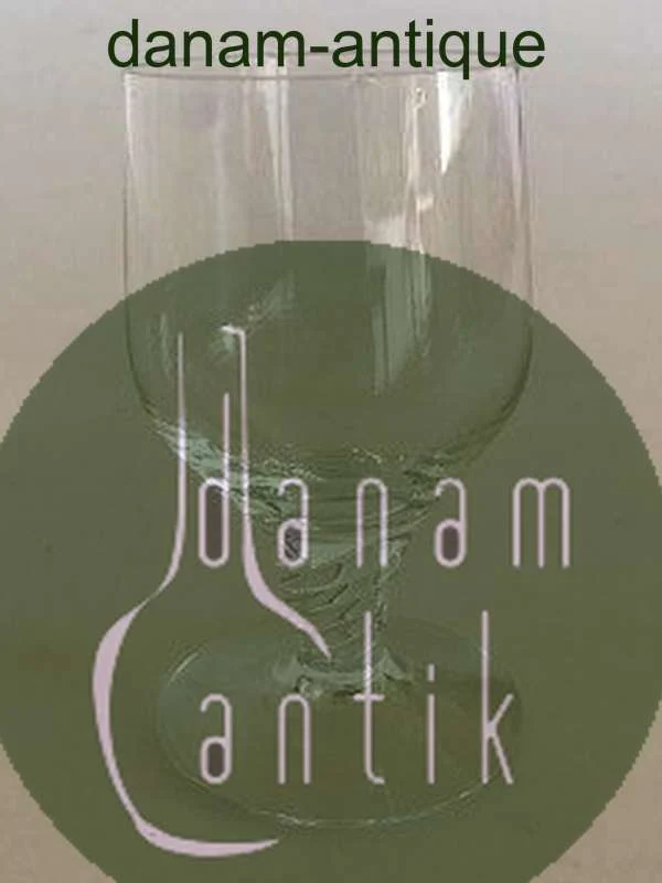 "Amager / Twist" Portvinsglas fra Kastrup Glasværk / Holmegaard
