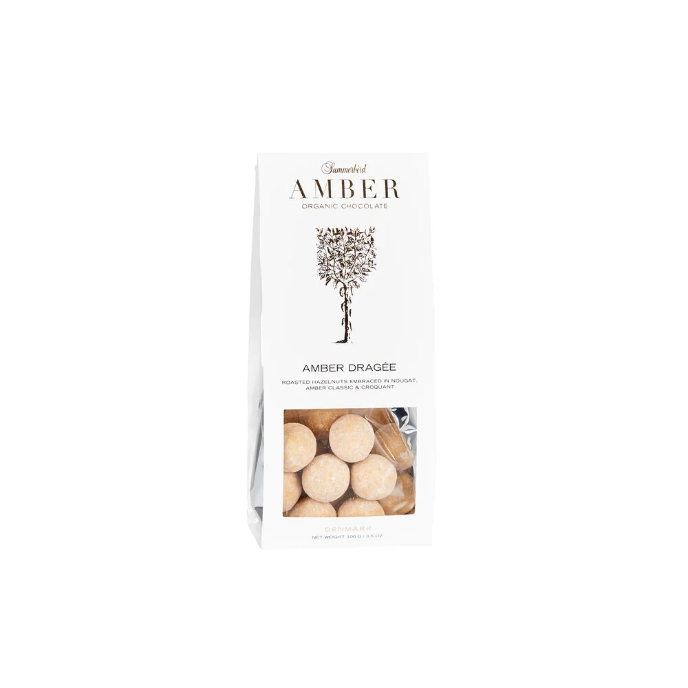 Amber Dragée-nødder - 100g