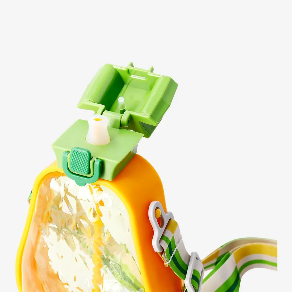 Ananas-drikkeflaske med bærestrop