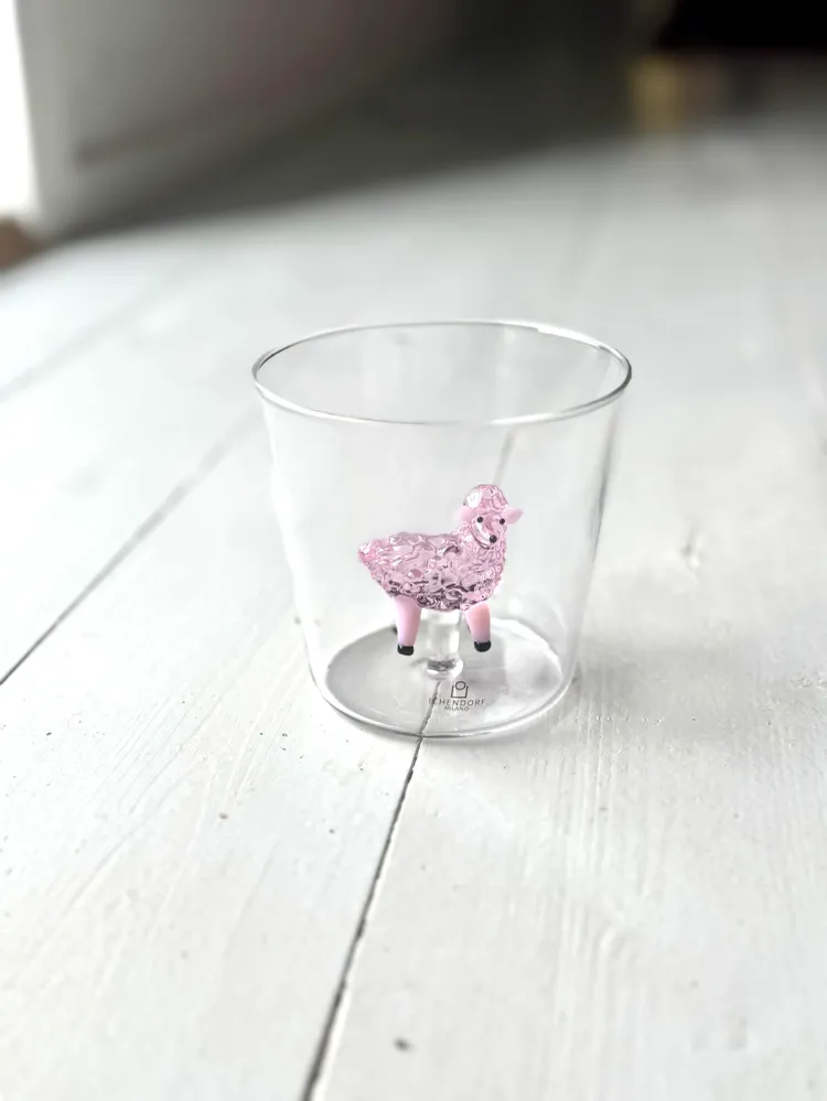 ANIMAL FARM tumbler pink sheep