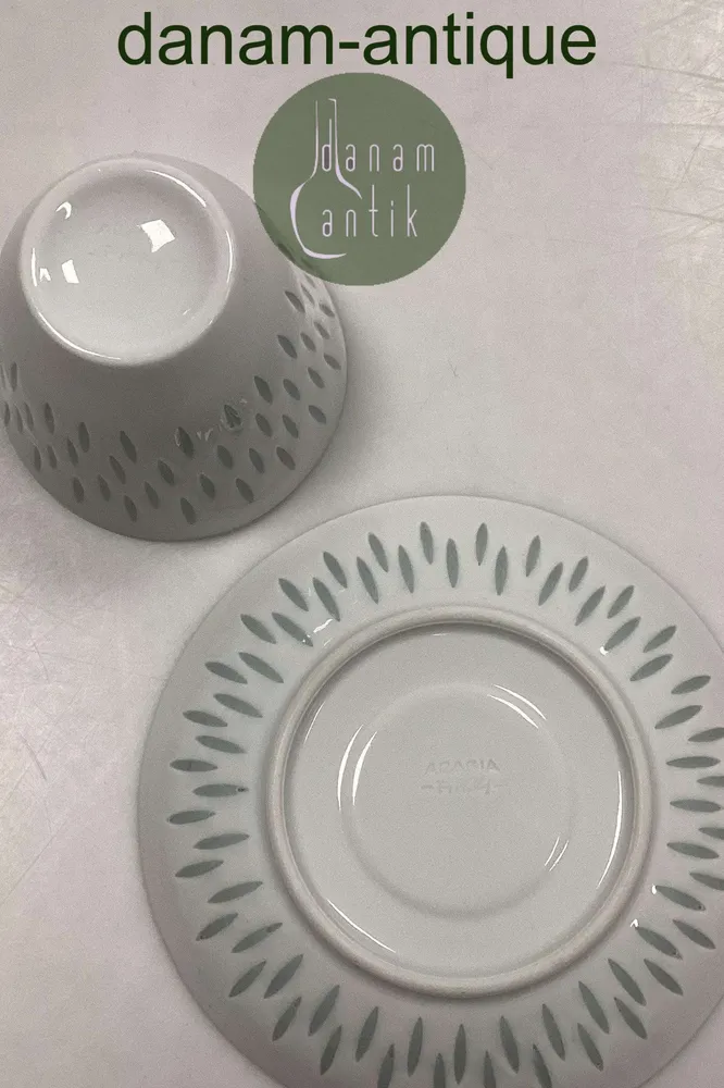 Arabia Finland Ris porcelæn Kaffekop