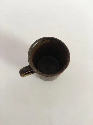 Arabia Stentøj. Ruska Kaffekrus, Lille.