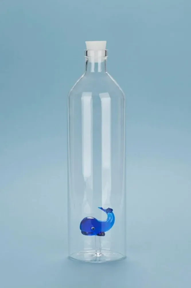 Atlantis Blue Whale glaskaraffel - 1,2 L