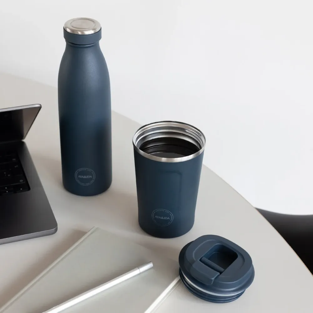 AYA&IDA CUP2GO 380 ml | Navy Blue