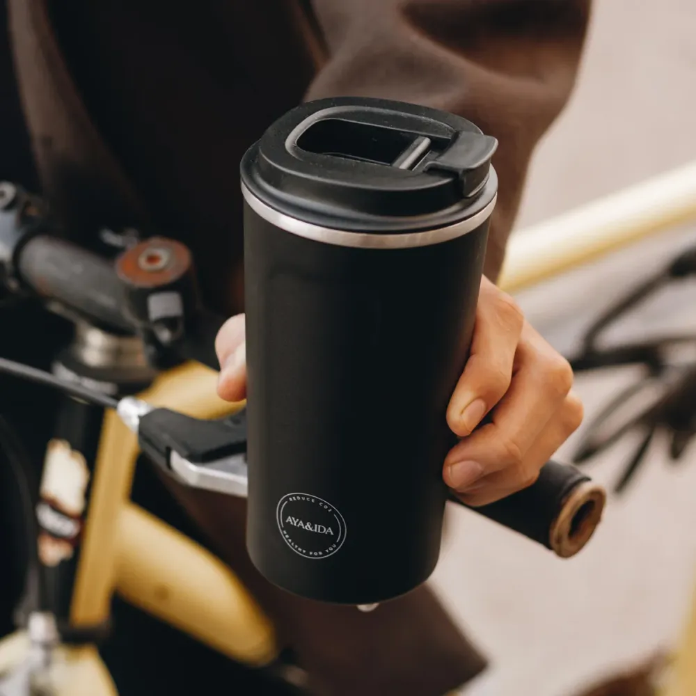 AYA&IDA CUP2GO 500 ml | Matte Black