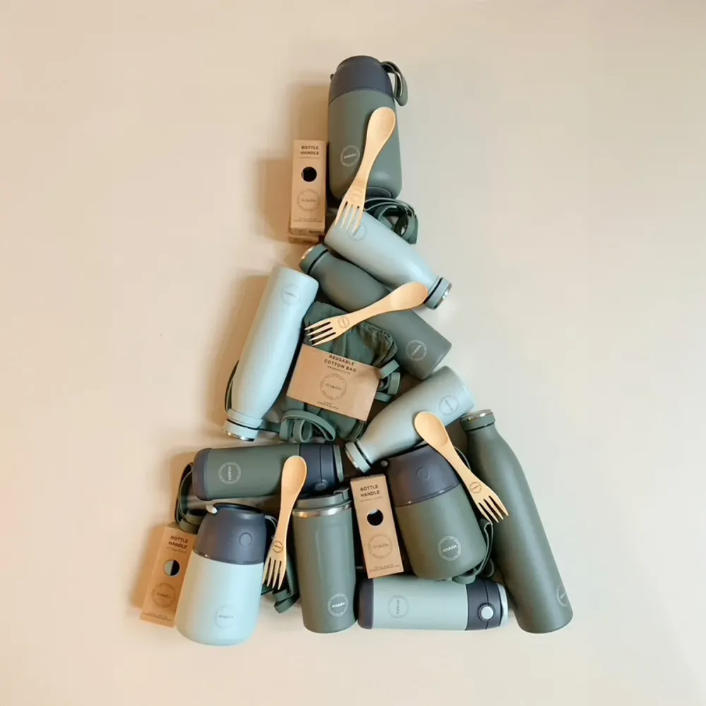 AYA&IDA Drinking Bottle 350ml | Mint Green