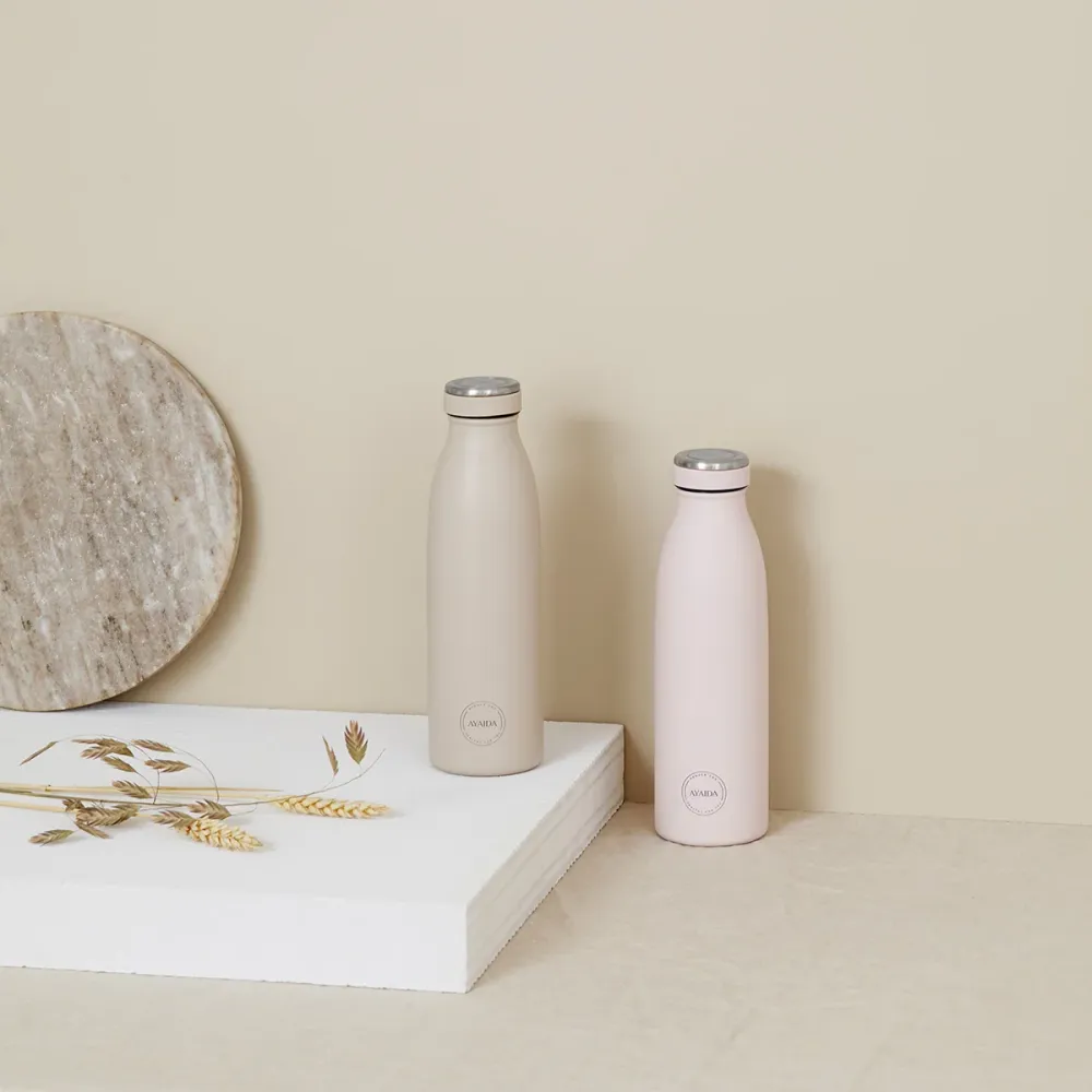 AYA&IDA Drinking Bottle 500ml | Cream Beige