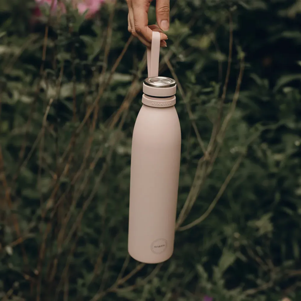 AYA&IDA Drinking Bottle 750ml | Soft Rose