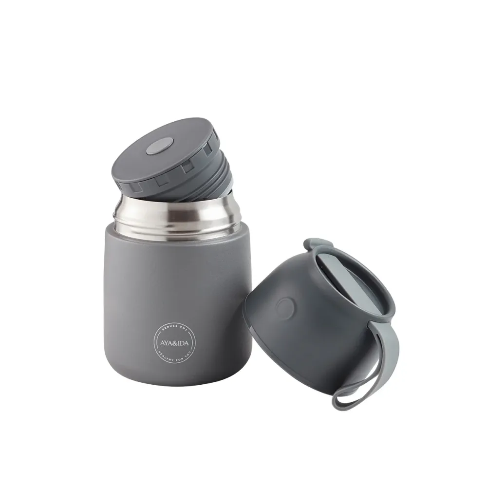 AYA&IDA Food'ie 500ml | Dark Grey