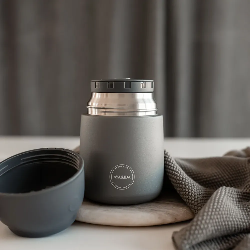 AYA&IDA Food'ie 500ml | Dark Grey