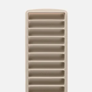 AYA&IDA isterningbakke i silikone med låg, Cream Beige