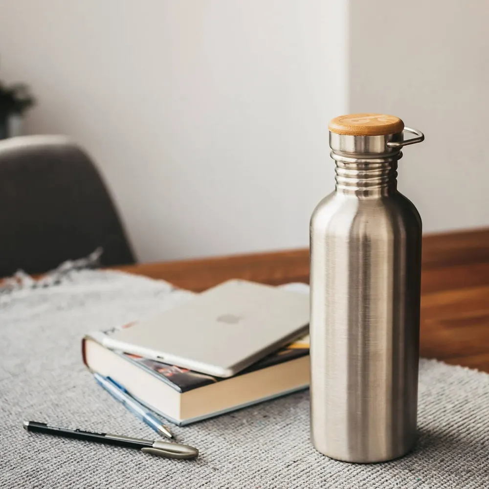 Bambaw Drikkedunk 750 ML - Steel