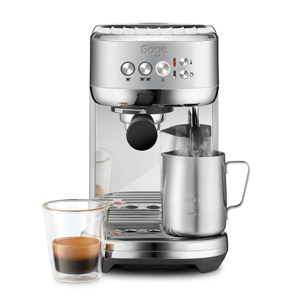 Bambino Plus espressomaskine - Brushed Stainless Steel