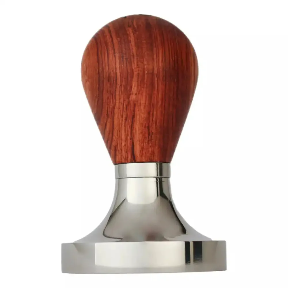 Barista Tamper Rosentræ glat bund 58mm