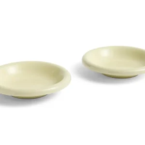 Barro dybe tallerkener, Pistachio - 2 stk