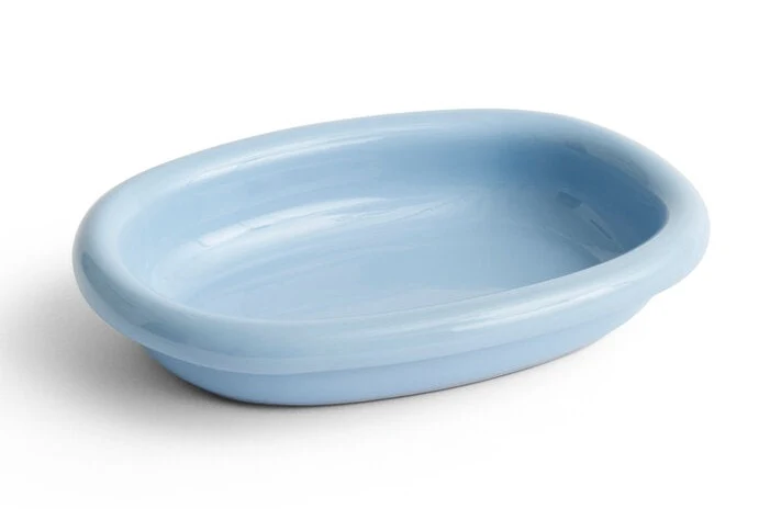 Barro Oval fad, Small - Light blue