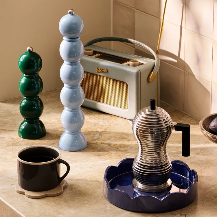 Big Bobbin Salt & Pepper Mill Light Blue