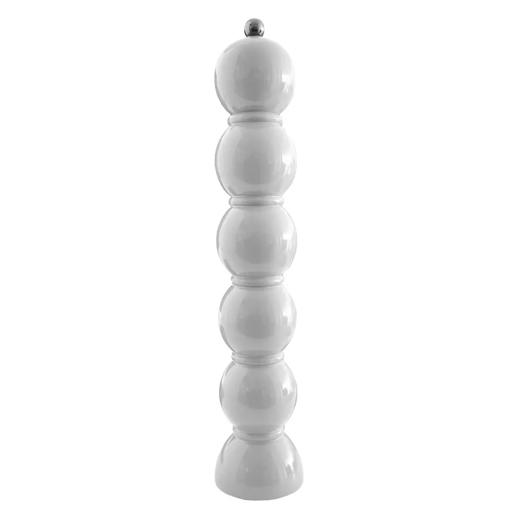 Big Bobbin Salt & Pepper Mill White