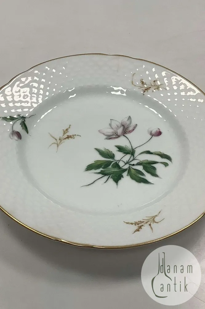 Bing og Grøndahl Art Nouveau Anemone Frokosttallerken No 26