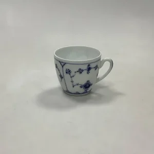 Bing og Grøndahl Blåmalet / Musselmalet Riflet Kaffekop No 102