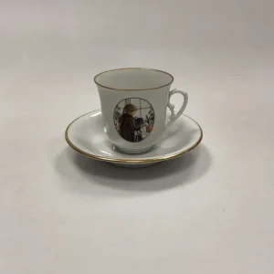 Bing og Grøndahl Carl Larsson Kaffekop og underkop No. 4505 / 305 Motiv 5