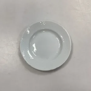 Bing og Grøndahl Elegance, Hvid Kagetallerken No. 28A