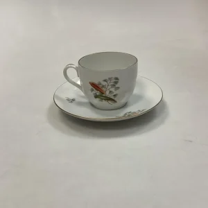 Bing og Grøndahl Fruesko Kaffekop og Underkop No. 102