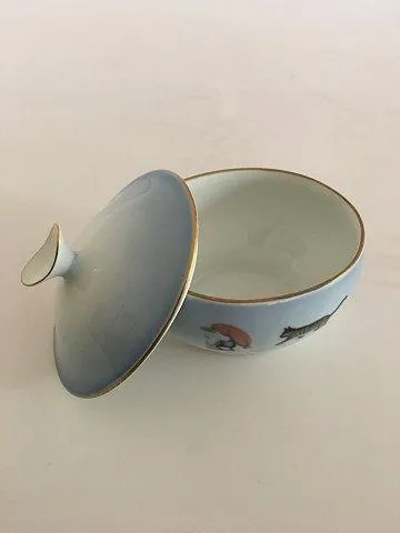 Bing & Grøndahl Harald Wiberg Julestel Sukkerskål No. 302