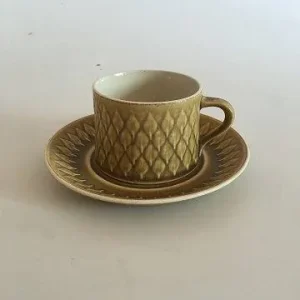 Bing og Grøndahl Jens Quistgaard Kaffekop og Underkop fra Relief Serien