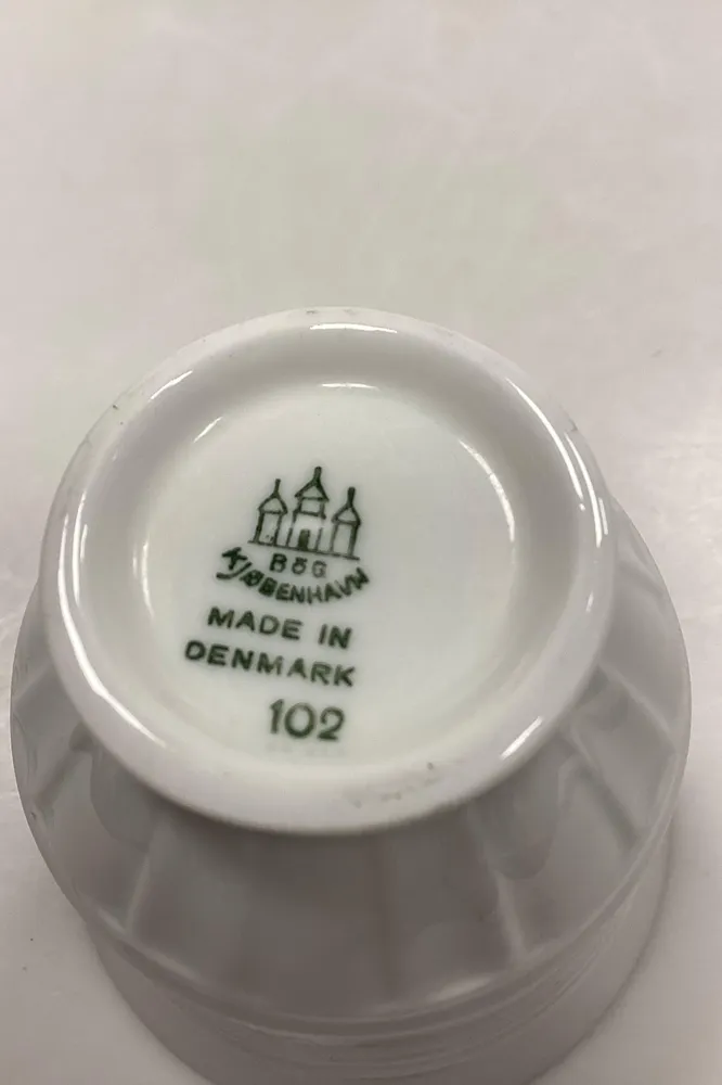 Bing & Grøndahl Offenbach uden guld Kaffekop og underkop No 102