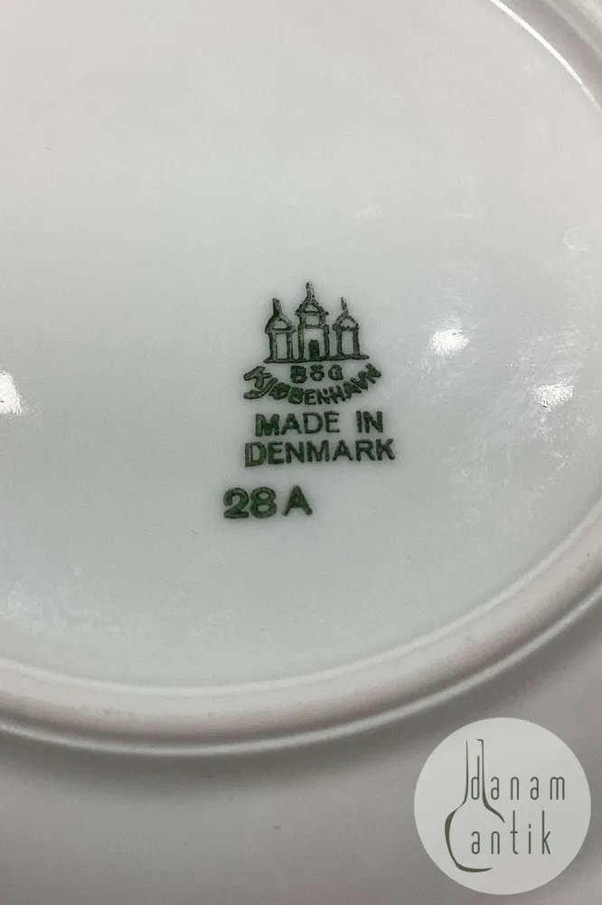 Bing og Grøndahl Offenbach uden guld Sidetallerken No 28A / 306