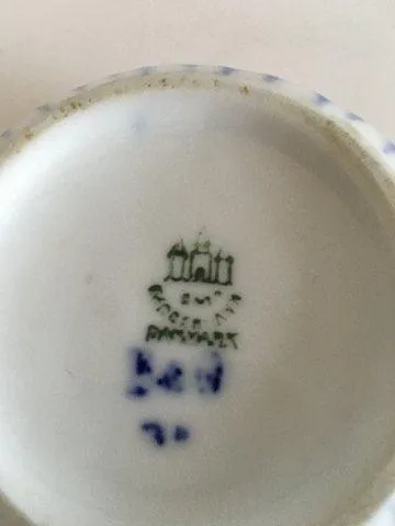 Bing og Grøndahl Sommerfugl Sukkerskål uden låg, stor No. 94